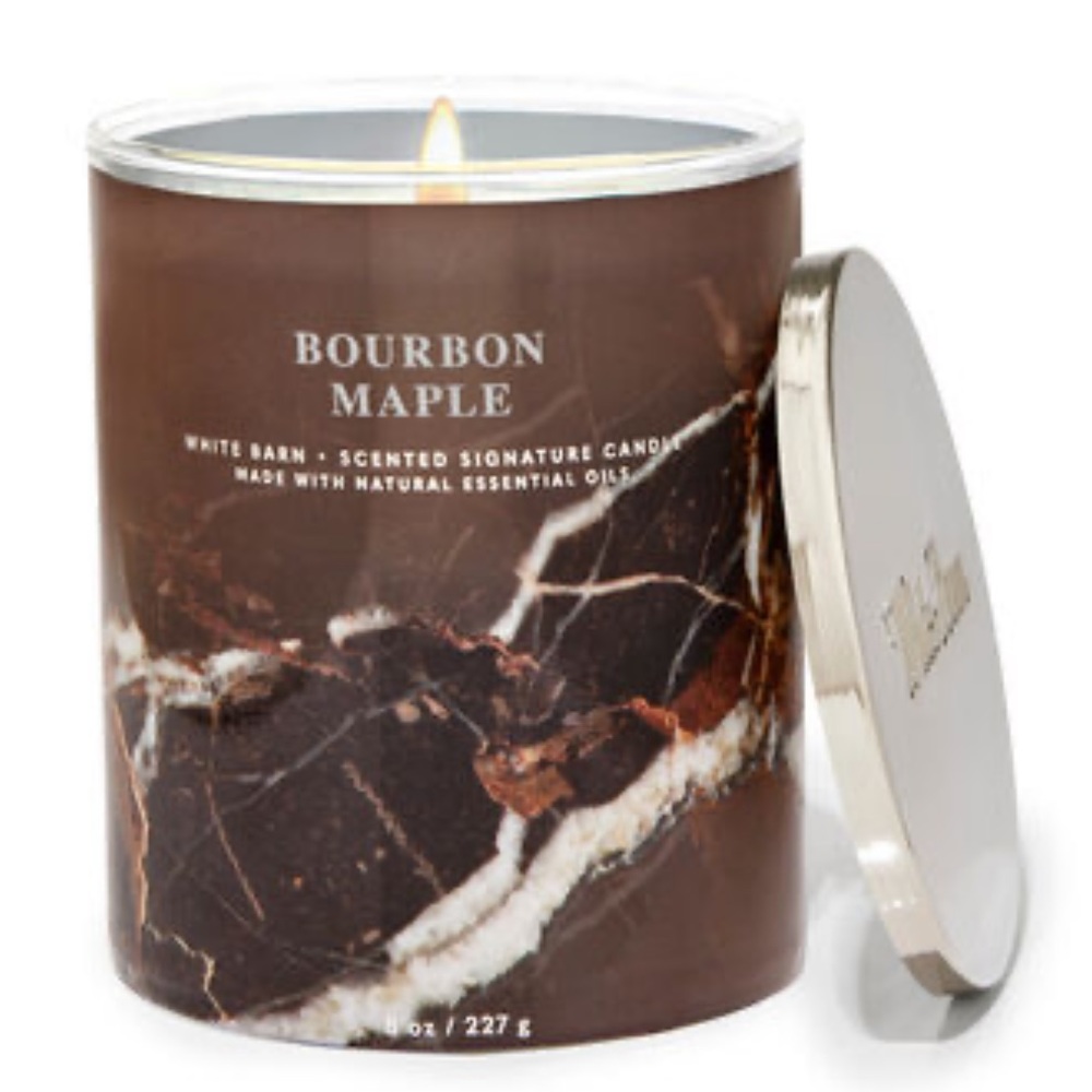 White Barn
Bourbon Maple
Signature Single Wick Candle 8oz